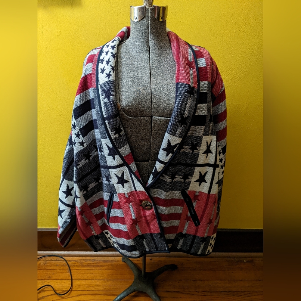 American Flag Blazer.